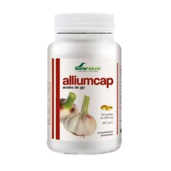 Soria Natural Alliumcap Perlas Aceite de Ajo 300 mg.- 150 perlas.
