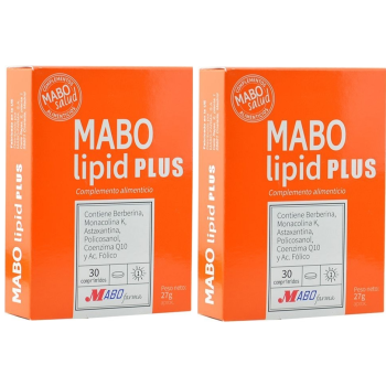 Mabolipid Plus 30 comprimidos. Pack 2Un.
